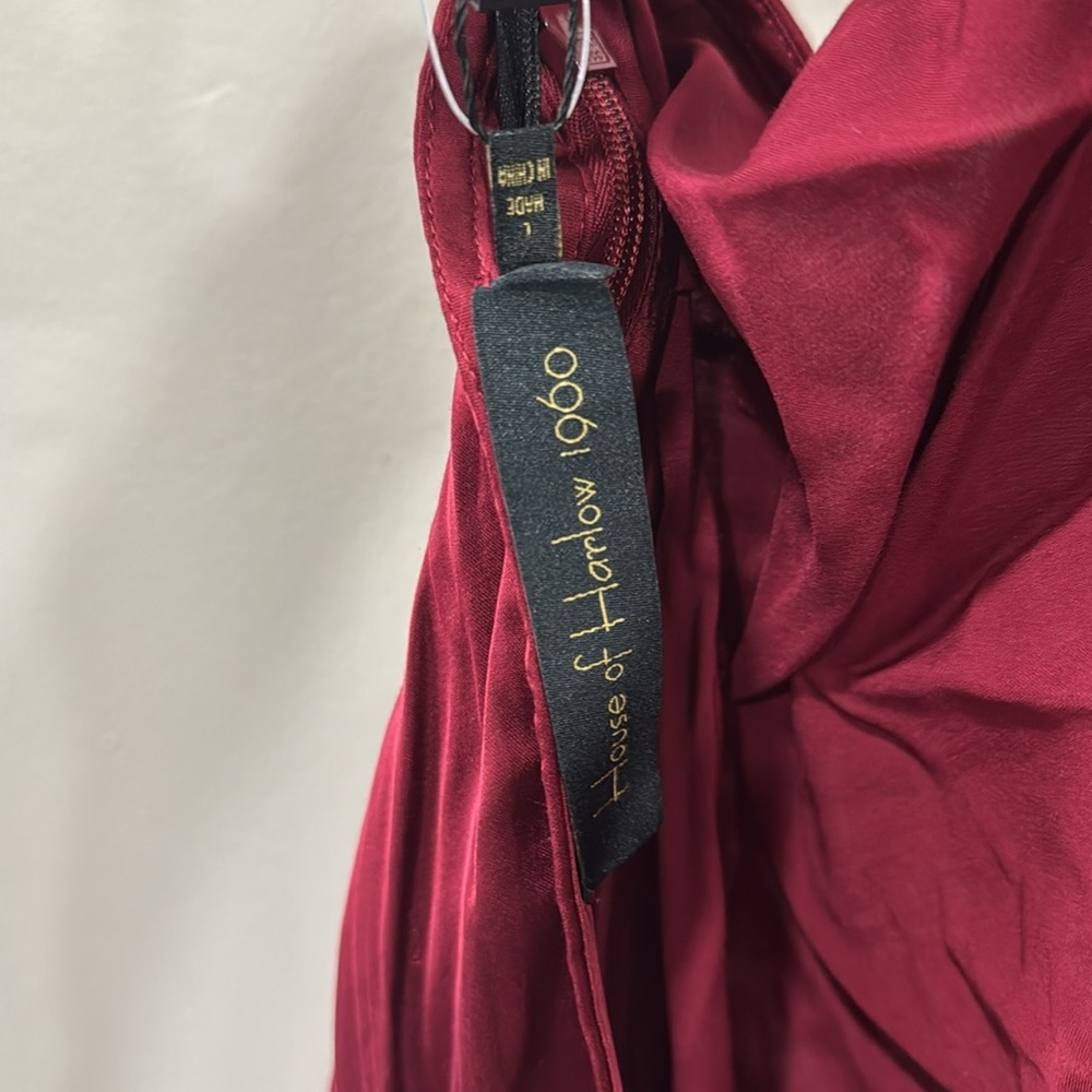 House of Harlow 1960 x REVOLVE Astra Gown in Burgundy - Picture 10 of 15